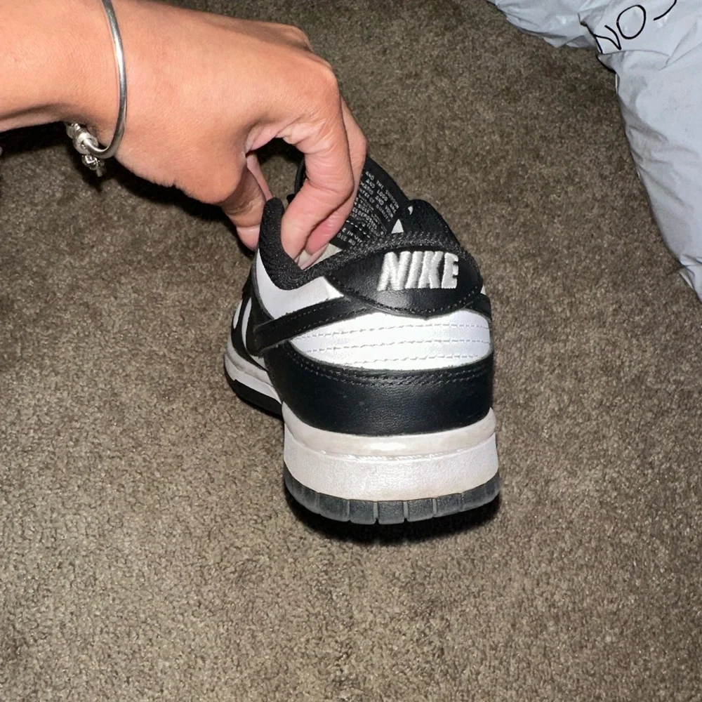 Womens Dunk Low Black/White - Picture 8 of 16